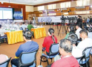 국가관리위원회 공보팀 제21차 기자회견 개최 국가관리위원회 공보팀 21차 기자회견