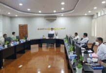 양곤지역 투자위원회, 국내외 투자 7개 승인 양곤지역 투자위원회 회의