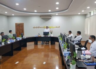 양곤지역 투자위원회, 국내외 투자 7개 승인 양곤지역 투자위원회 회의