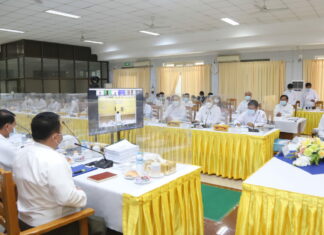 미얀마 노동부, 반기 회의 개최 미얀마 노동부 반기 회의
