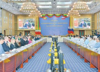 제3차 미얀마-러시아 무역경제협력위원회 회의 개최 제3차 미얀마-러시아 무역경제협력위원회 회의