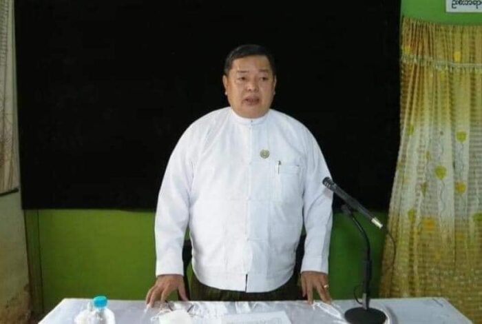 국가관리위원회가 임명하였던 전 양곤경제부장관 Aung Than Oo