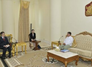 중국 외교부 특사 미얀마 평화 회담 이슈 논의 중국 외교부 특사, 미얀마 방문