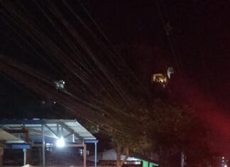 흘라잉 타운십, 얼음 공장 암모니아 가스 누출 사건 얼음공장 암모니아 누출 사건