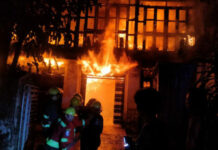 2022년 미얀마 화재 현황 미얀마 바고지역 화재 현장