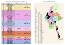 미얀마 사가잉지역 추가 계엄령 선포 미얀마 계엄령 지역