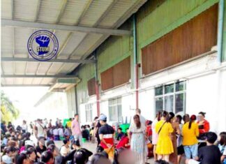 양곤 봉제공장 두곳 폐업 미얀마 봉제공장 폐업