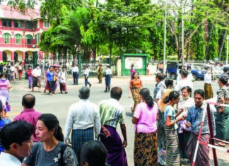 미얀마 대학수능평가 실시, 16만명 응시 2023년 미얀마 대학수능평가