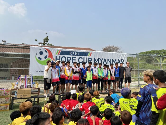 2023 6월 - 기아대책, 미얀마 어린이 축구대회 개최