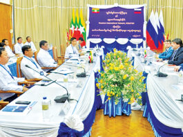 미얀마 전력부, RosAtom International Network 회장 접견