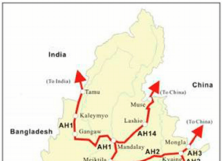 NO.1 아시안 고속도로 탈환 놓고 격전…미얀마 군부-저항세력 교전 격화 미얀마 아시아 고속도로 구간