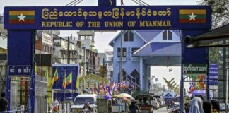 미얀마-태국 국경위원회 발족…국경 강 이용·경계 확정 논의 본격화 미얀마-태국 국경무역게이트