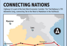 NO.12 고속도로, 미얀마-태국-라오스 고속도로 확장 완공 미얀마-태국-라오스 고속도로