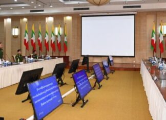 미얀마 평화회담팀, 미얀마 정전협정 서명한 소수민족무장단체 5곳과 회담 미얀마 평화회담팀, 5개 소수민족 무장단체와 회담