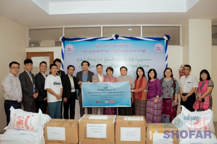 미얀마 한인봉제협회 모카 사이클론 수재민 구호 성금 기부