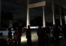 양곤지역 순환정전 외 추가 불시 정전 예고 정전된 양곤국제공항