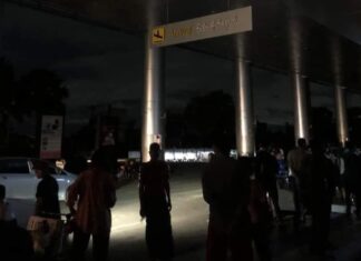 양곤지역 순환정전 외 추가 불시 정전 예고 정전된 양곤국제공항