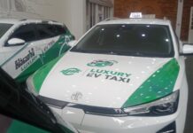 미얀마, 전기차 수입 규정 발표… 엄격한 조건과 기준 설정  MG 전기차를 도입한 Kilo Taxi Group