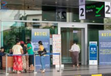 양곤 국제공항 방문시 출입증 발급 정책 도입 양곤 국제공항 방문객 출입증 발급