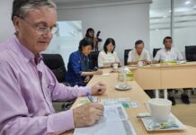 미얀마 봉제협회, 주미얀마 독일대사관 간담회 진행 주미얀마 독일대사관 경제참사관 간담회