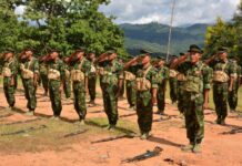 사가잉지역 교전 확산