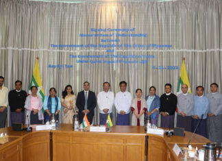 미얀마-인도, 협력 양해각서 체결 미얀마-인도 정부 Quick Impact Projects 일부 사업 체결