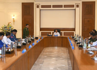 2023년 3차 미얀마 국방안보회의 개최, 이번 공격의 원인은 마약 이권 사업이라고… 2023년 3차 미얀마 국방안보위원회 회의 개최