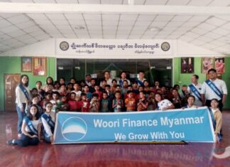 우리 파이낸스 미얀마, 양곤 아동 보육 시설 나눔 행사 우리 파이낸스 미얀마 CSR 활동