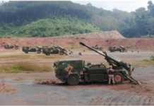 중국, 샨주 국경지역에서 군사 훈련 실시하며 무력 시위 중국-미얀마 국경에서 실시한 중국군 군사훈련