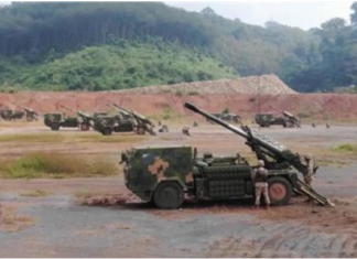 중국, 샨주 국경지역에서 군사 훈련 실시하며 무력 시위 중국-미얀마 국경에서 실시한 중국군 군사훈련