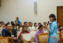 미얀마 봉제 수출업체 금융 정책 설명회