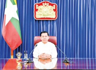 민아웅흘라잉 위원장 독립기념일 기념사, 체계적인 선거로 선출된 정부 구축, 지역별 연방 시스템 중점