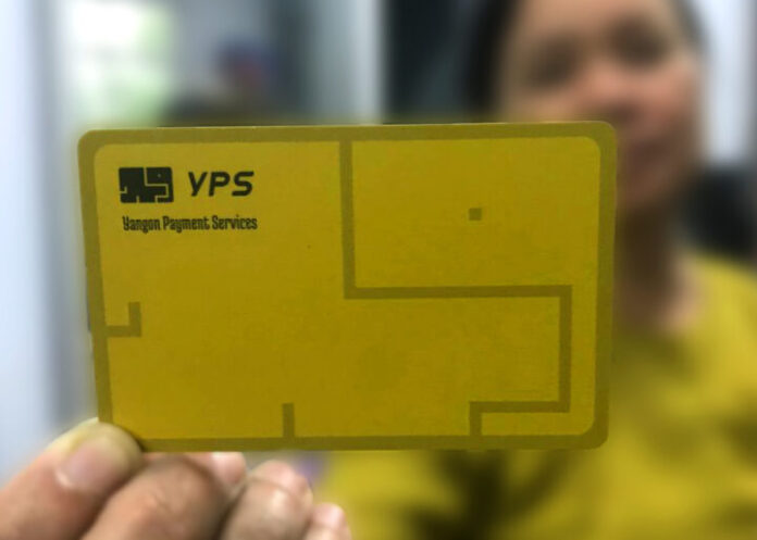 YPS, 양곤 시내버스 교통카드