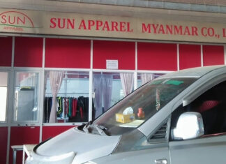 미얀마 진출한 태국계 봉제공장, 사전 공지 없이 노동자 해고 태국계 봉제공장 Sun Apparel