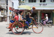 미얀마, 이제는 싸이카까지 전기로…