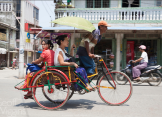 미얀마, 이제는 싸이카까지 전기로…