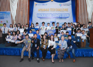 미얀마 최초 주니어 해커톤 대회 개최