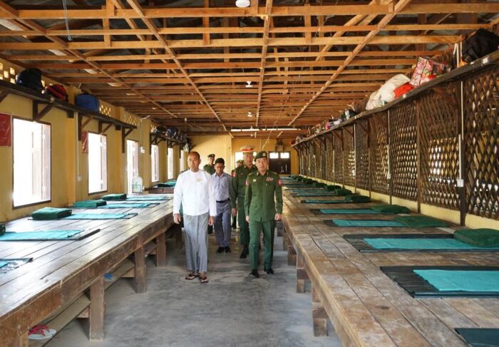 미얀마 국방부 2기 훈련생 입소
