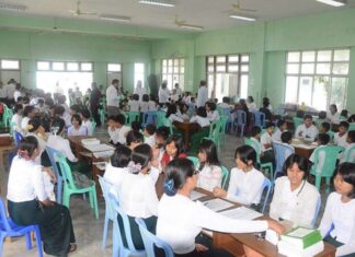 미얀마 신학기 학생 620만 명이상 등록