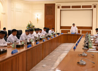 국가관리위원회 회의 참석한 민아웅흘라잉 위원장 발언이후, 경제학자들 반응은?