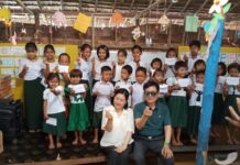 서호 인터내셔널, 지역 마을 기부 행사 진행