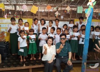 서호 인터내셔널, 지역 마을 기부 행사 진행