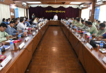 양곤지역 콜레라 비상, 양곤지역 보건긴급회의 개최