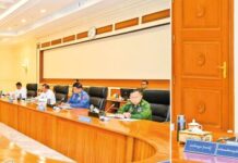 미얀마 국가비상사태 또 6개월 연장, 대통령대행 민아웅흘라잉 연설