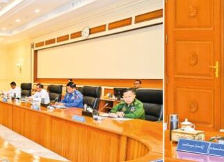 미얀마 국가비상사태 또 6개월 연장, 대통령대행 민아웅흘라잉 연설