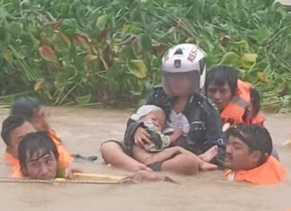 미얀마 중부 지역 대규모 홍수 피해 발생 현황