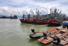 기상 조건 악화로 미얀마 어업 금지