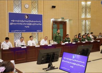 2025년 11월 미얀마 재선거 무장 인력 배치