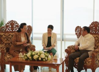 타닌따리 주지사, 중국 대사 회동