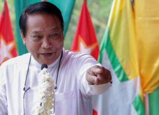 USDP 대표 U Khin Yi, 온라인 연설에서 폭력·분쟁 해결 및 국가 재건 방안 발표…선거법 위반 논란도 제기